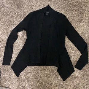 WHBM Black Cardigan